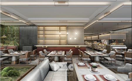西安秦都傳奇酒店餐廳設計