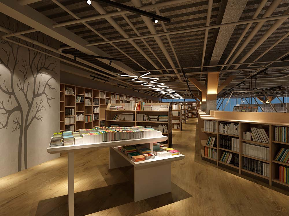 重慶又一書(shū)店室內(nèi)設(shè)計(jì)